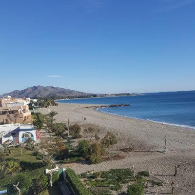 Estudio En Urbanizacion Naturista Con Piscina Junto Al Mar Vera Eksteriør billede